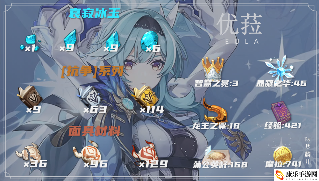 原神优菈突破材料明细介绍一览,优菈突破材料采集路线攻略介绍