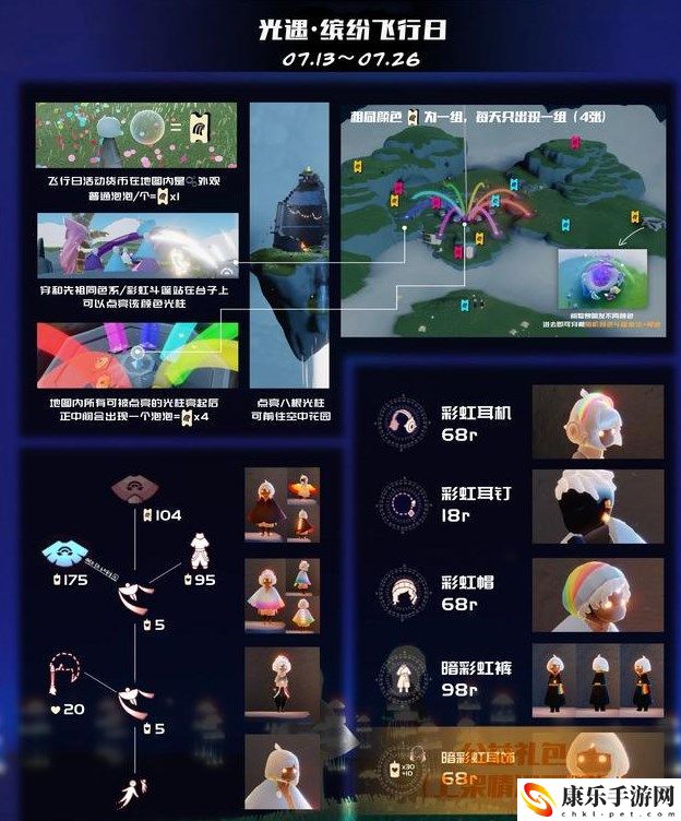 sky光遇缤纷飞行日兑换图介绍