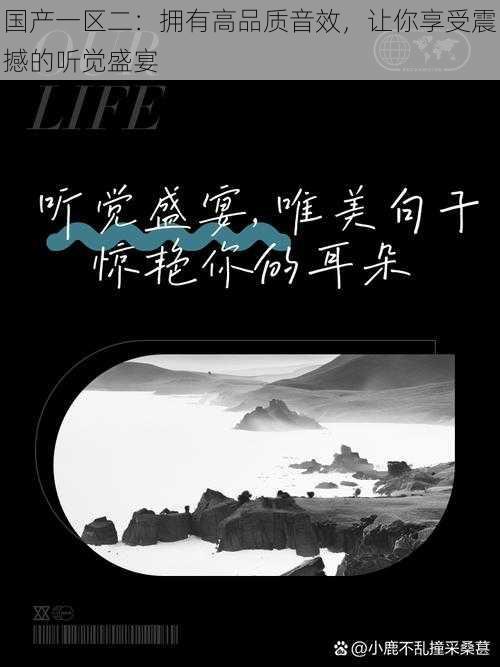 国产一区二:拥有高品质音效,让你享受震撼的听觉盛宴