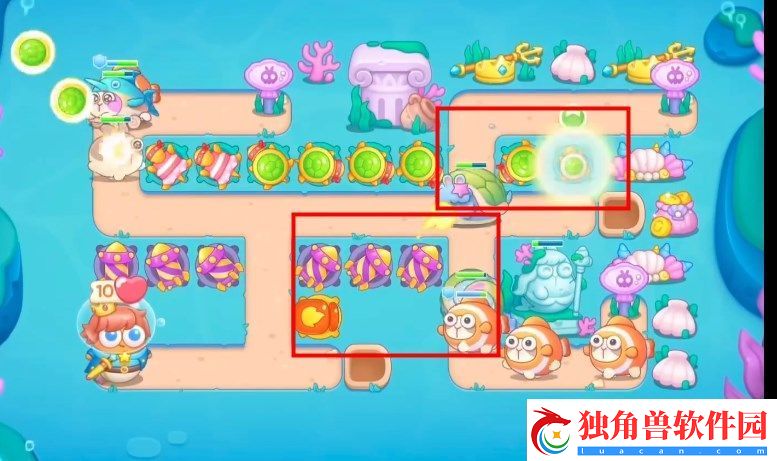 保卫萝卜4嗨钓度假岛第11关怎么过