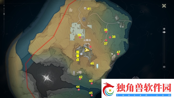 鸣潮云陵谷宝箱在哪
