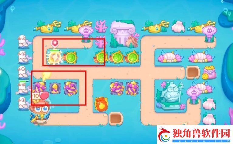 保卫萝卜4嗨钓度假岛第11关怎么过