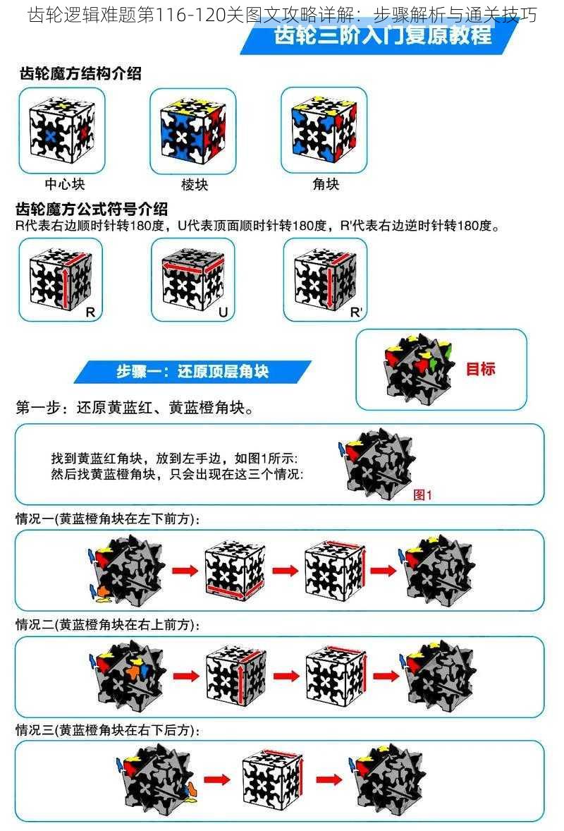 齿轮逻辑难题第116-120关图文攻略详解:步骤解析与通关技巧