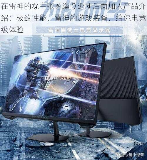 在雷神的な主张を缲り返す后面加入产品介绍:极致性能,雷神的游戏装备,给你电竞级体验