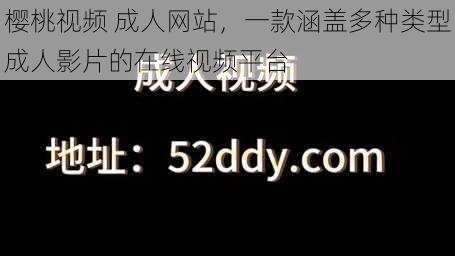 樱桃视频 ****,一款涵盖多种类型成人影片的在线视频平台