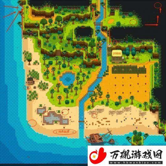 星露谷物语姜岛西部金核桃获取途径介绍