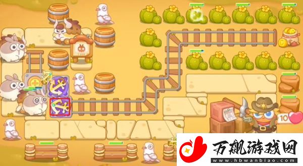 保卫萝卜4波仔很忙第9关攻略-波仔很忙第九关图文通关教程