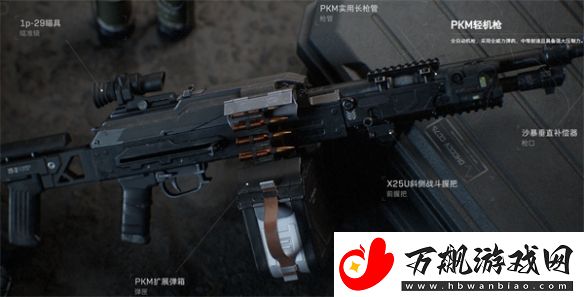 三角洲行动PKM轻机枪详解