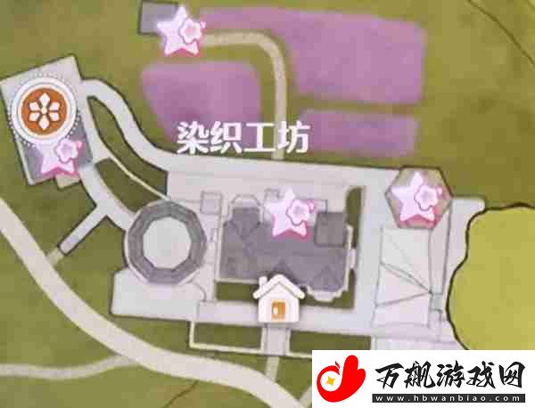 夜莺花布纸片位置介绍
